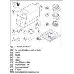 Cap termostatat electronic radiator de la Bosch